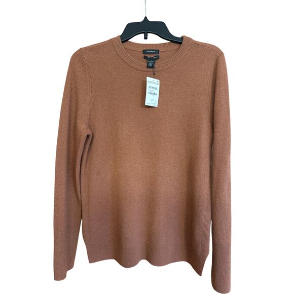 Nordstrom Halogen Cashmere Sweater - Rust Sequoia - M (New) - Picture 1 of 3